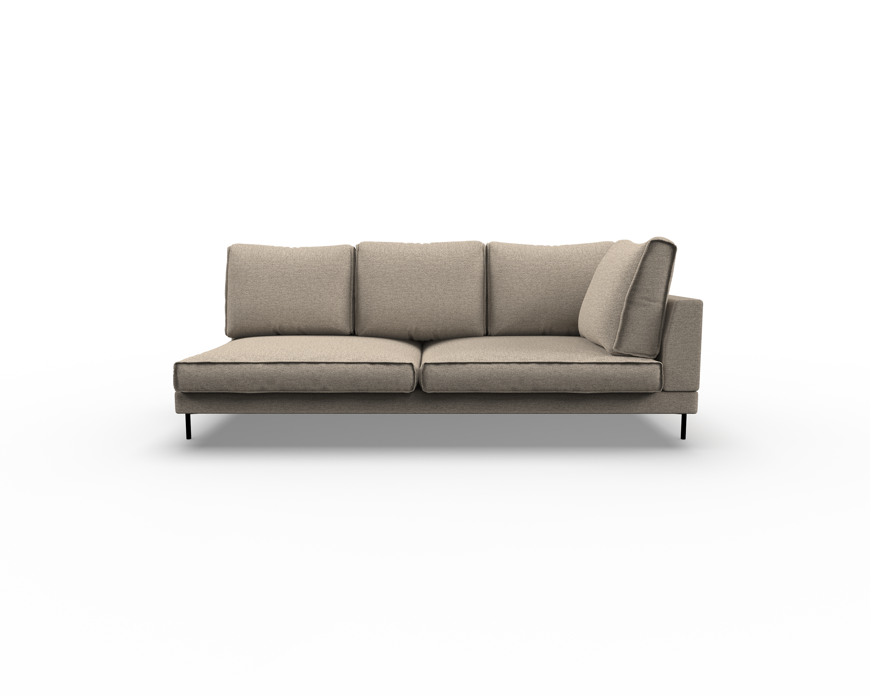 Fold 2.5 Seater Sofa with Right Arm